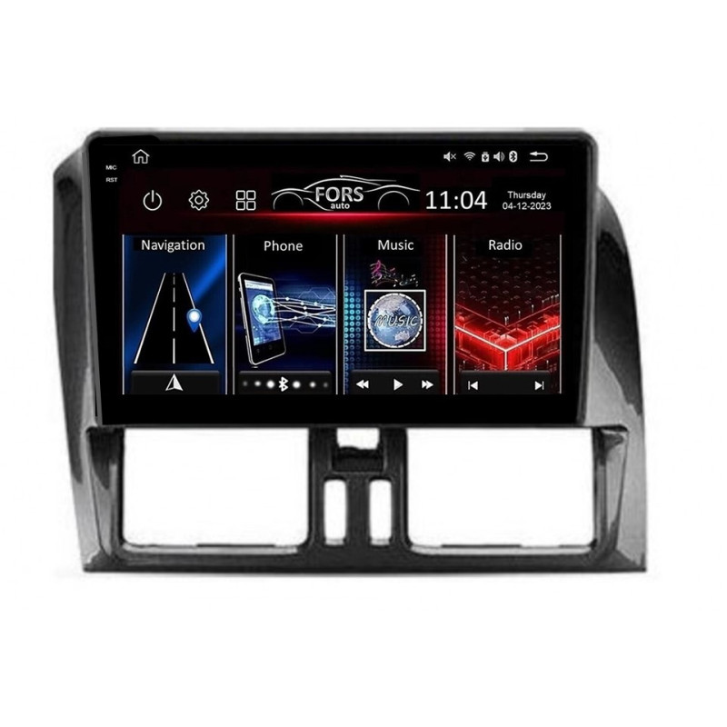 Oryginalna magnetofon FORS.auto FS 6 MAX dla Volvo XC60 (6+128GB, 9