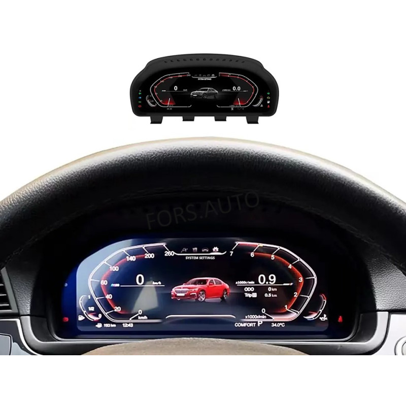 Dashboard FORS.auto for BMW X5/X6 NBT 2014-2017