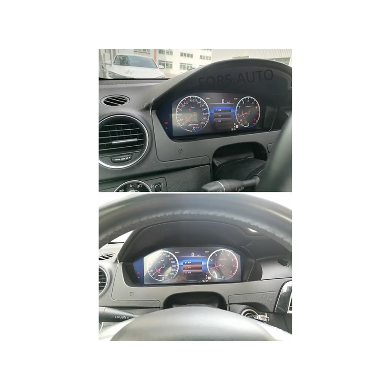 Dashboard FORS.auto for Mercedes Benz C Class W204 NTG 4.5 2011-2014