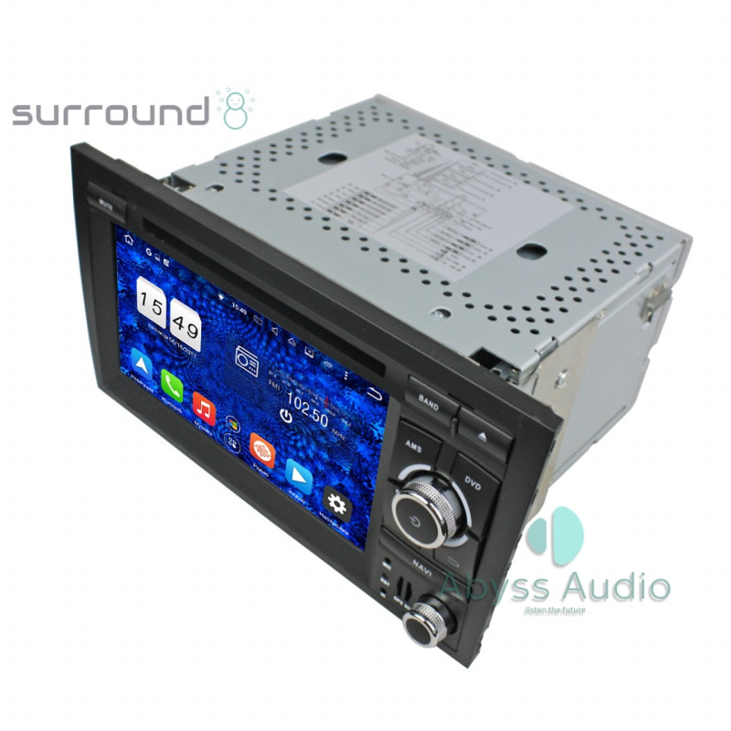 Android head unit Abyss Audio for Audi A4 2002-2008