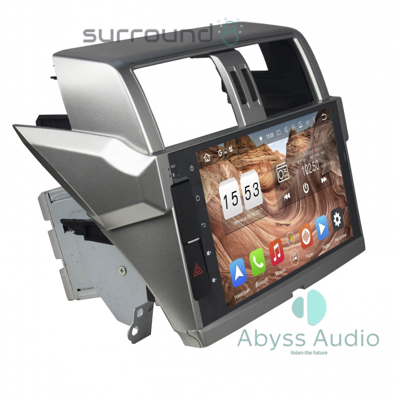 Radio de coche Abyss Audio para Toyota Prado 2014-2015