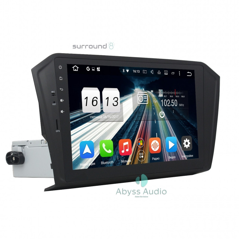 Radio de coche Abyss Audio para Volkswagen Passat 2015-2016