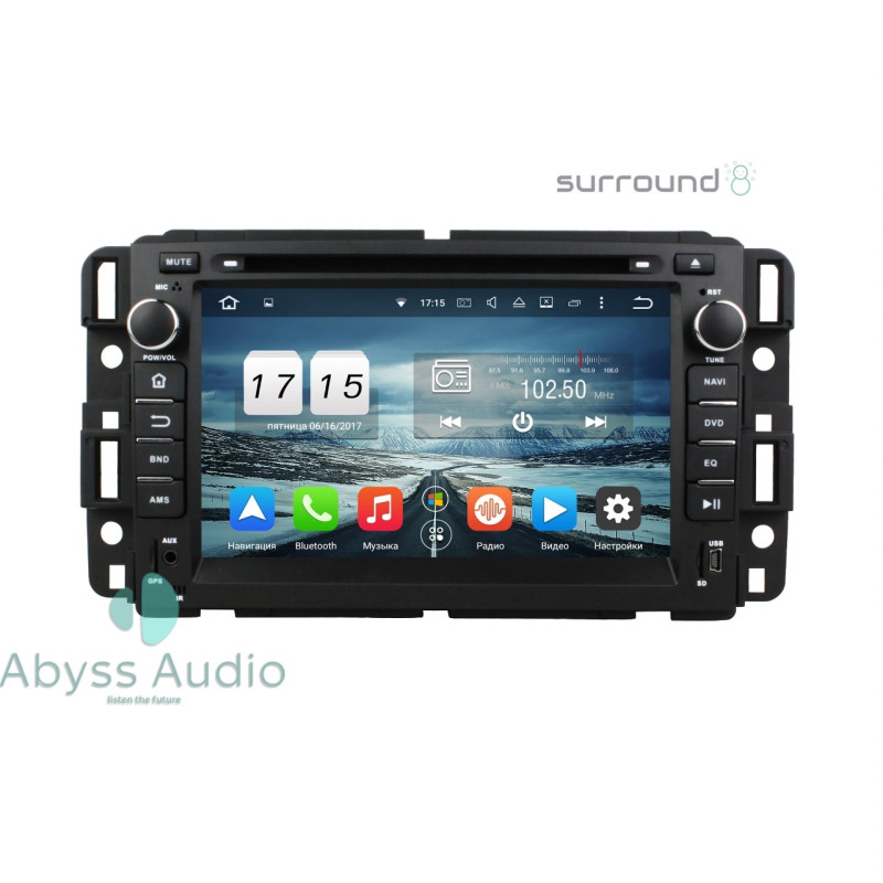 Autoradio Abyss Audio für GMC Yukon/Tahoe 2007-2012Full touch