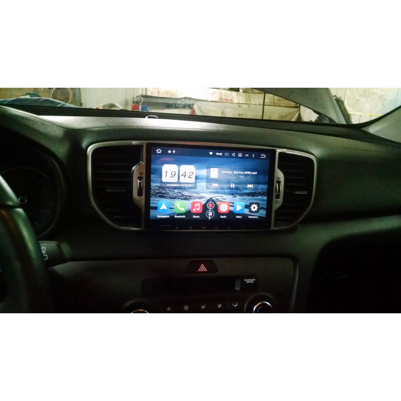 Android head unit Abyss Audio for KIA Sportage 2016