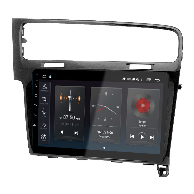 Android head unit Abyss Audio SP-0105 for Volkswagen GOLF7 2013-2015 Gray