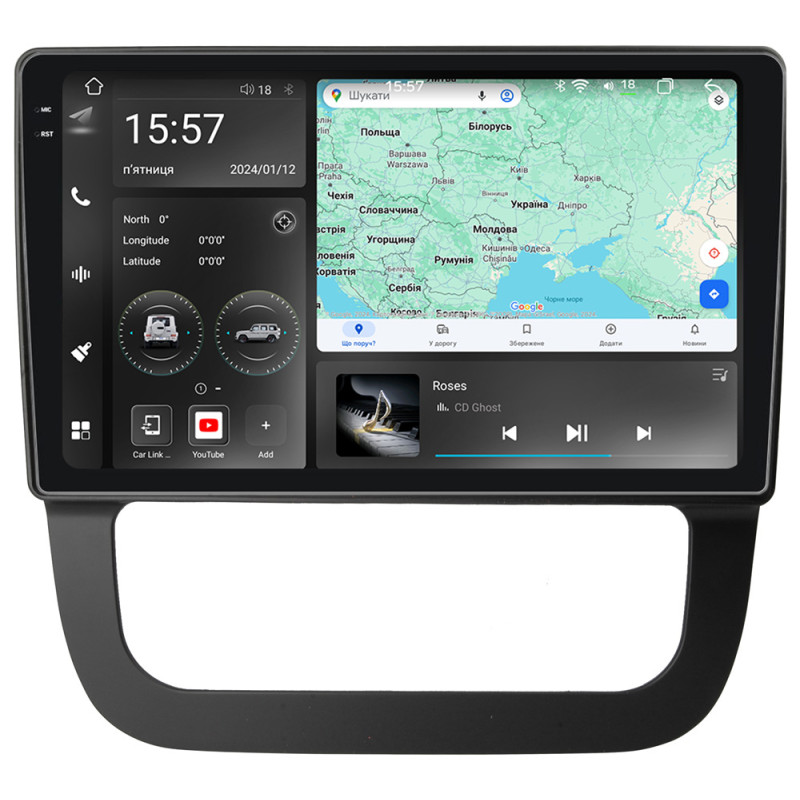 Android head unit Abyss Audio WR-0379 for Volkswagen Jetta 2010-2018