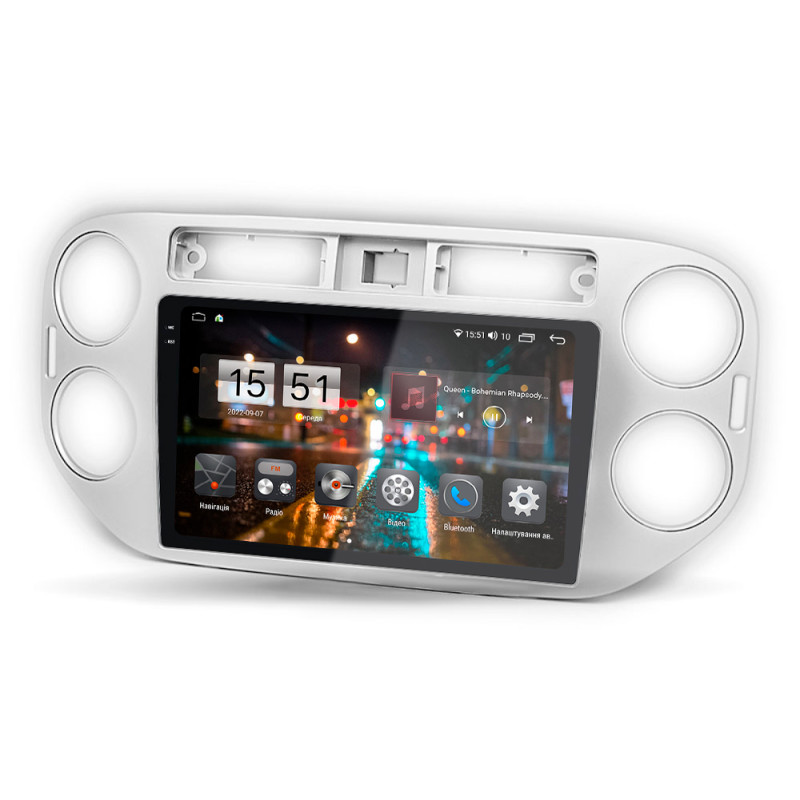 Android head unit Abyss Audio QXR-9103 for Volkswagen Tiguan 2010-2016