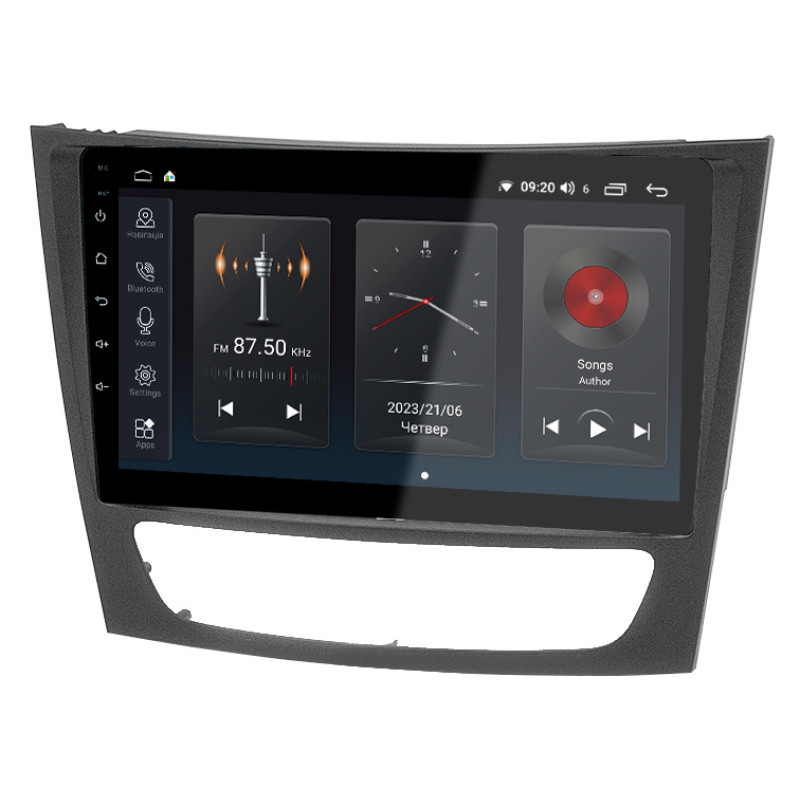 Android head unit Abyss Audio SP-9311 for Mercedes E-klasse (W211), CLS-klasse (C219) 2002-2009