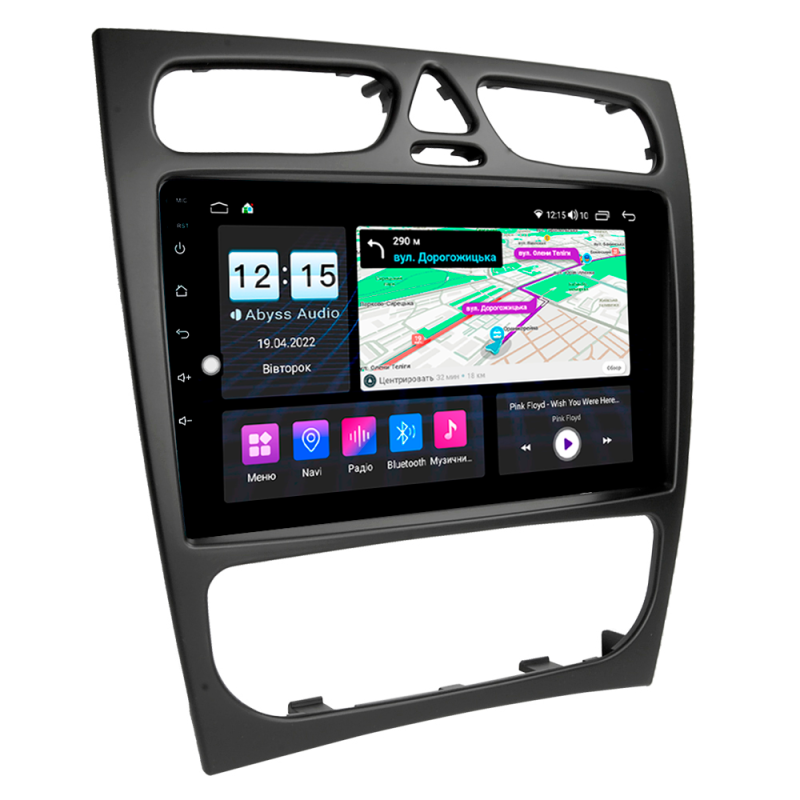 Android head unit Abyss Audio MP-9313 for Mercedes C-klasse (W203) 2000-2004