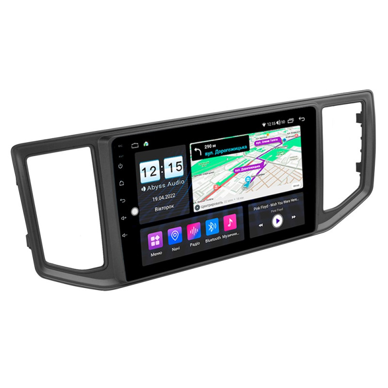 Fest eingebaute Abyss Audio MP-0374 Autoradio für Volkswagen Crafter (ab Baujahr 2016+)