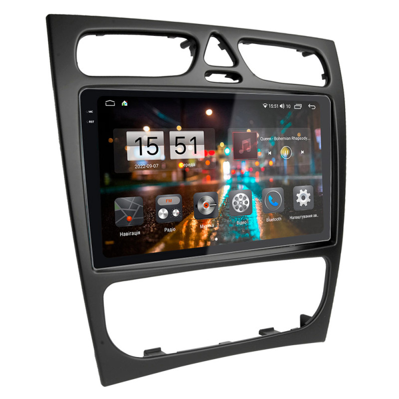 Android head unit Abyss Audio QXR-9314 for Mercedes G-klasse (W463) 1998-2006