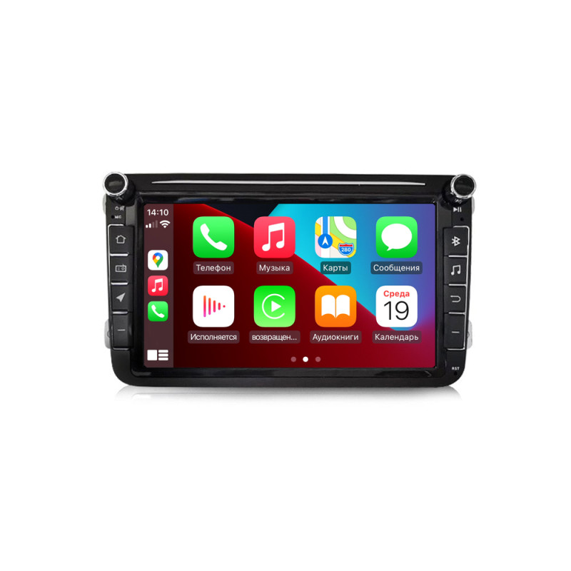 Android head unit Abyss Audio QS-8102 for Volkswagen Passat, Golf, Jetta, Tiguan, Touran, Polo, Amarok, Caddy, T5, T6, Beatle, EOS