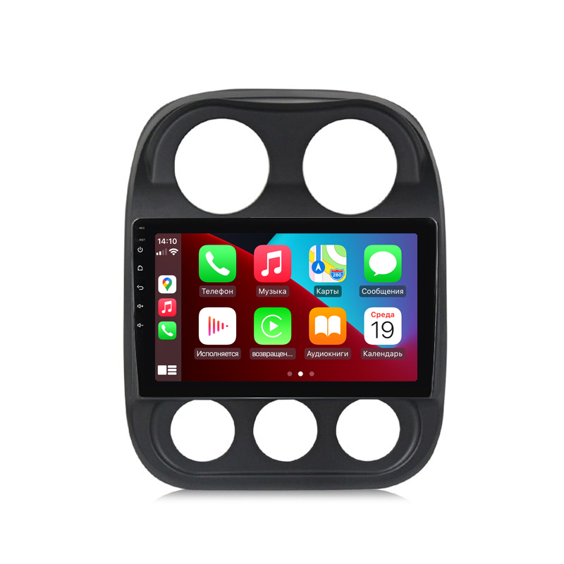 Android head unit Abyss Audio QXR-0180 for Jeep COMPASS 2010-2016
