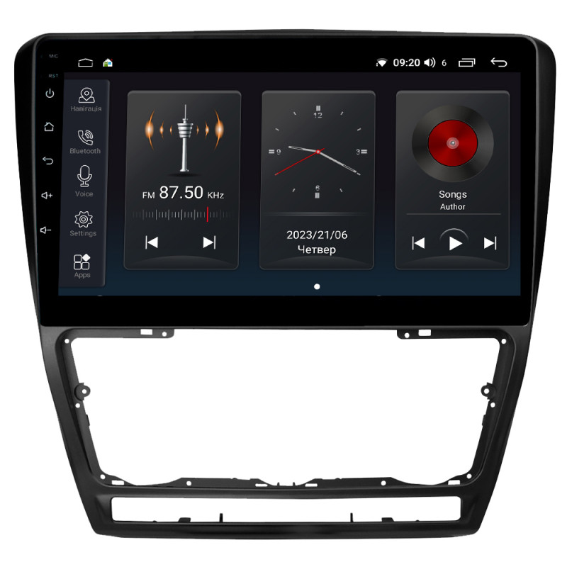 Stacja głośnikowa Abyss Audio SP-0117 dla Škody Octavia A5 (2004–2013)