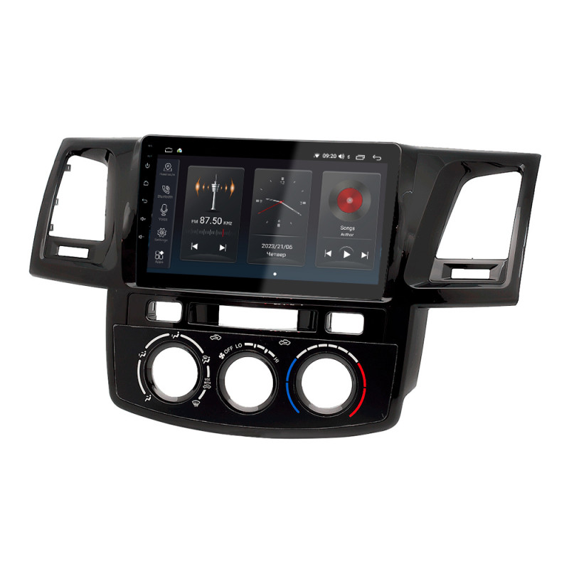 Android head unit Abyss Audio SP-9154 for Toyota Hilux (Air Conditioning) 2012-2015