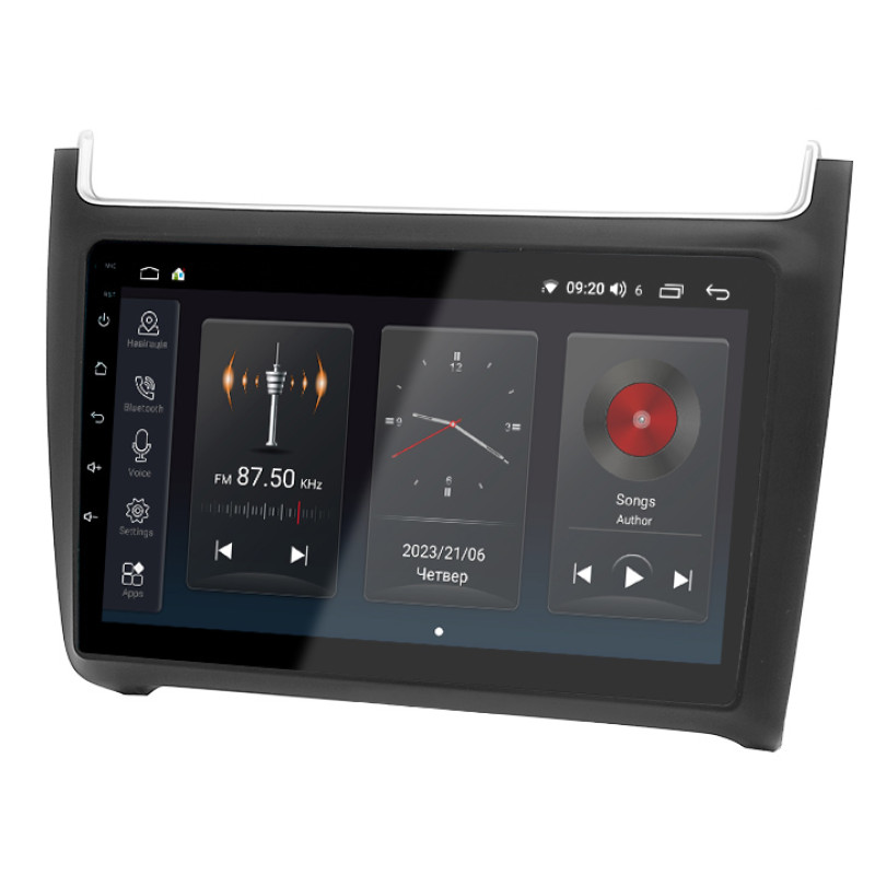 Štátní audio systém Abyss Audio SP-9104 pro Volkswagen Polo (roky výroby 2012–2015)