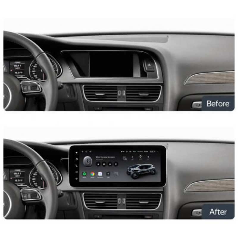 Android head unit Teyes LUX ONE 6+128 Gb Audi A4 B8 2007-2015 (B) 12.3″