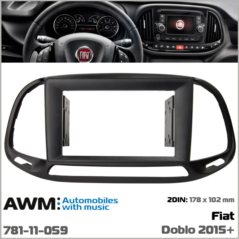 Přechodová ráma pro Fiat Doblo AWM 781-11-059