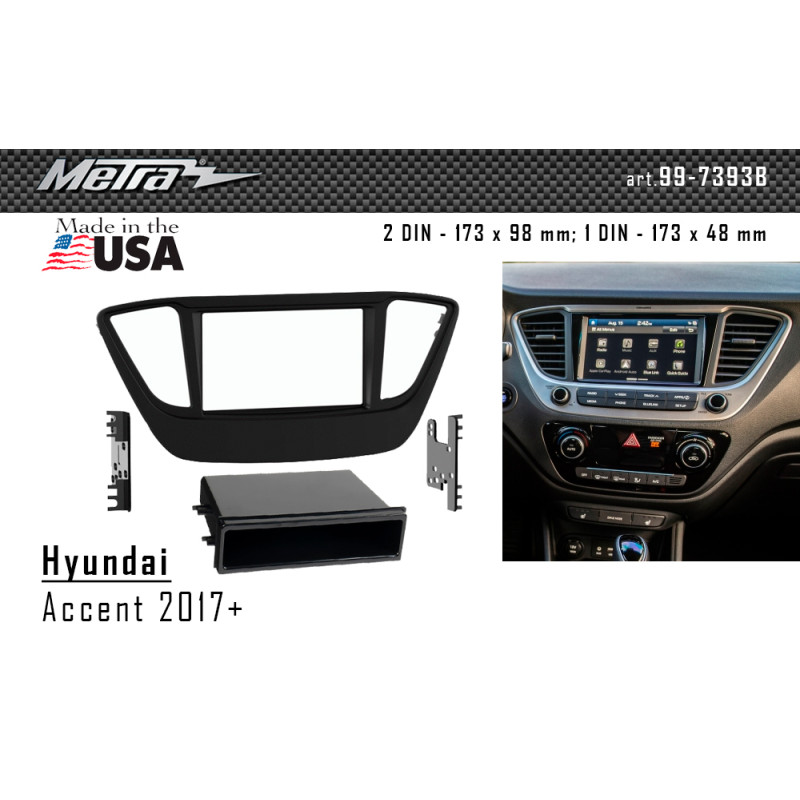 Ramka przejściowa do Hyundai Accent Metra (99-7393B)