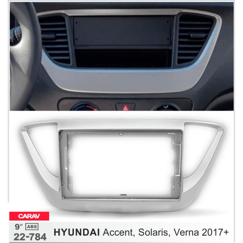 Přechodová lišta pro Hyundai Accent, Solaris Carav 22-784