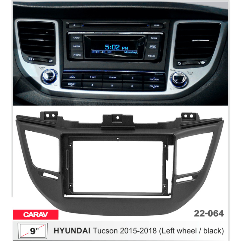 Estructura de transición para Hyundai Tucson Caravan 22-064