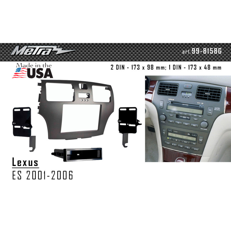 Přechodová ráma pro Lexus ES (Metra) 99-8158G