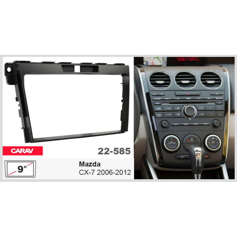 Estructura de transición para Mazda CX-7 Carav (2022-2025, código 585).