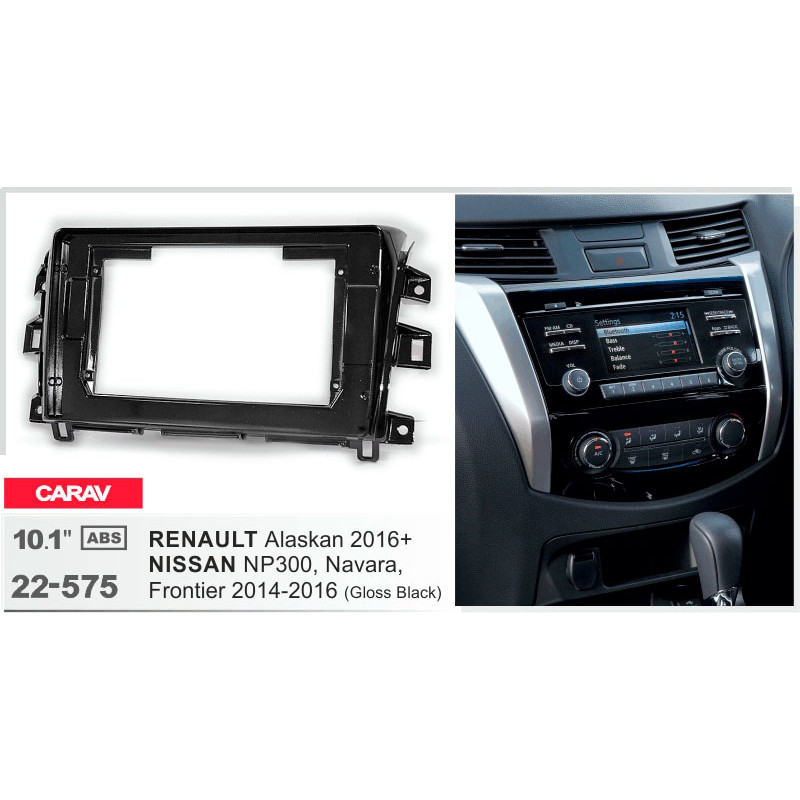 Adapter frame for Nissan NP300, Navara, Renault Alaskan Carav 22-575