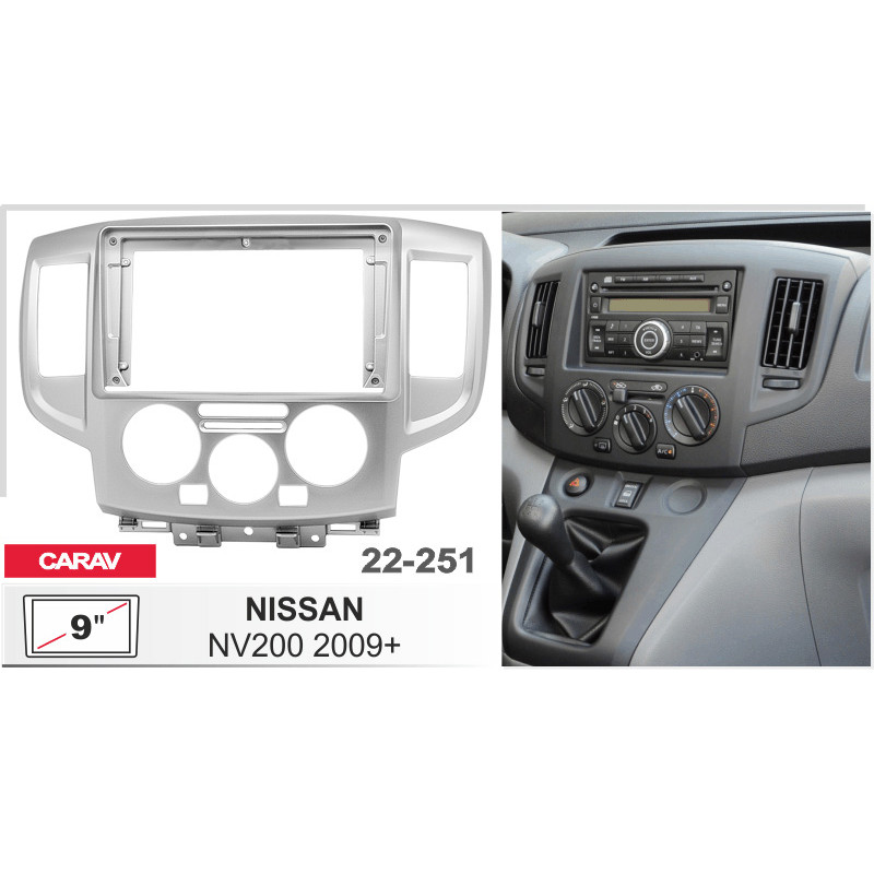 Přechodová ráma pro Nissan NV200 Caravan (22-251)