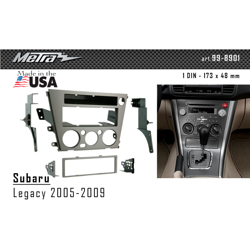 Adapter frame for Subaru Legacy Metra 99-8901
