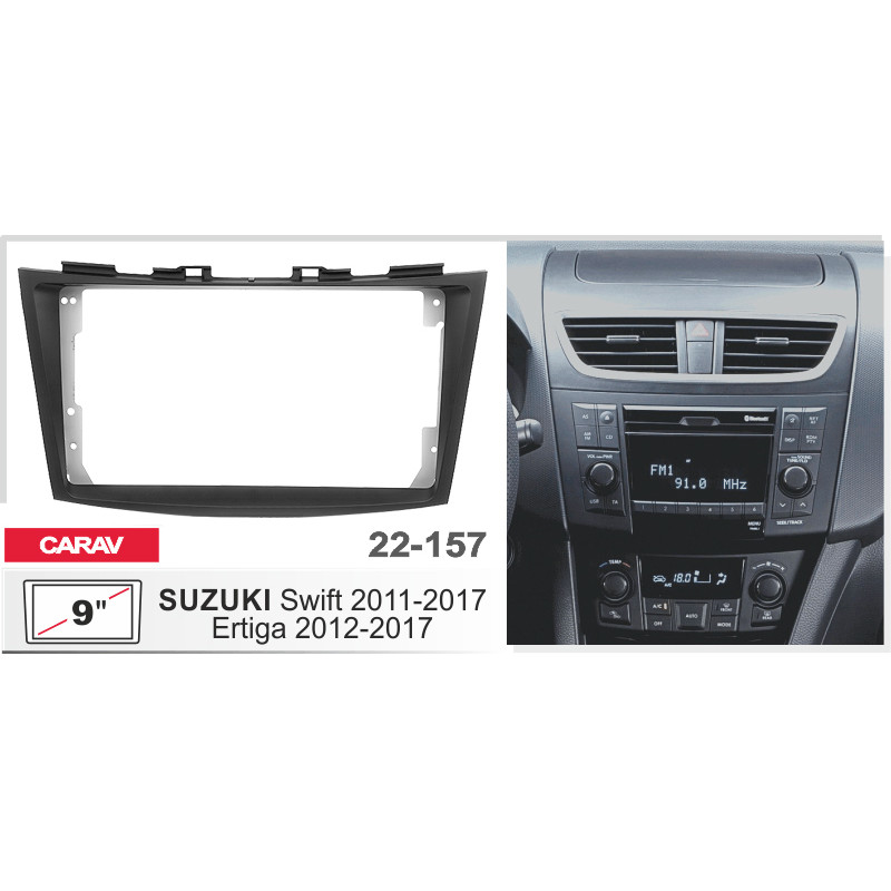 Ramka przejściowa do Suzuki Swift, Ertiga Carav (22-157)