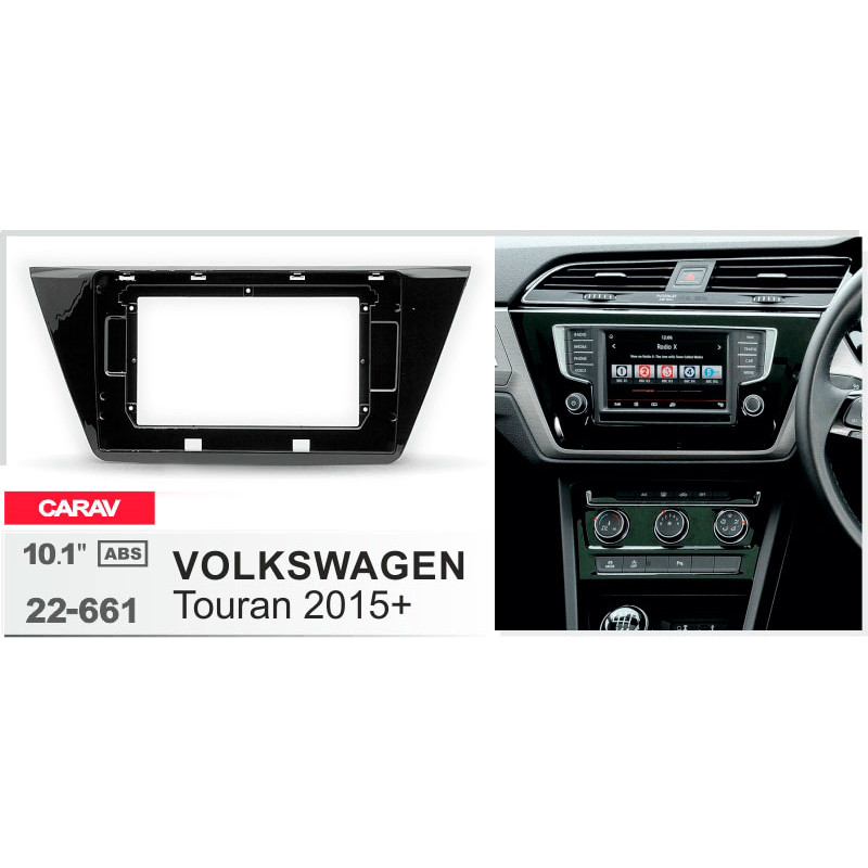 Adapter frame for Volkswagen Touran Carav 22-661