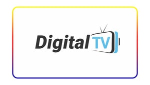 Digitální TV na obrazovce radiopřehrávače